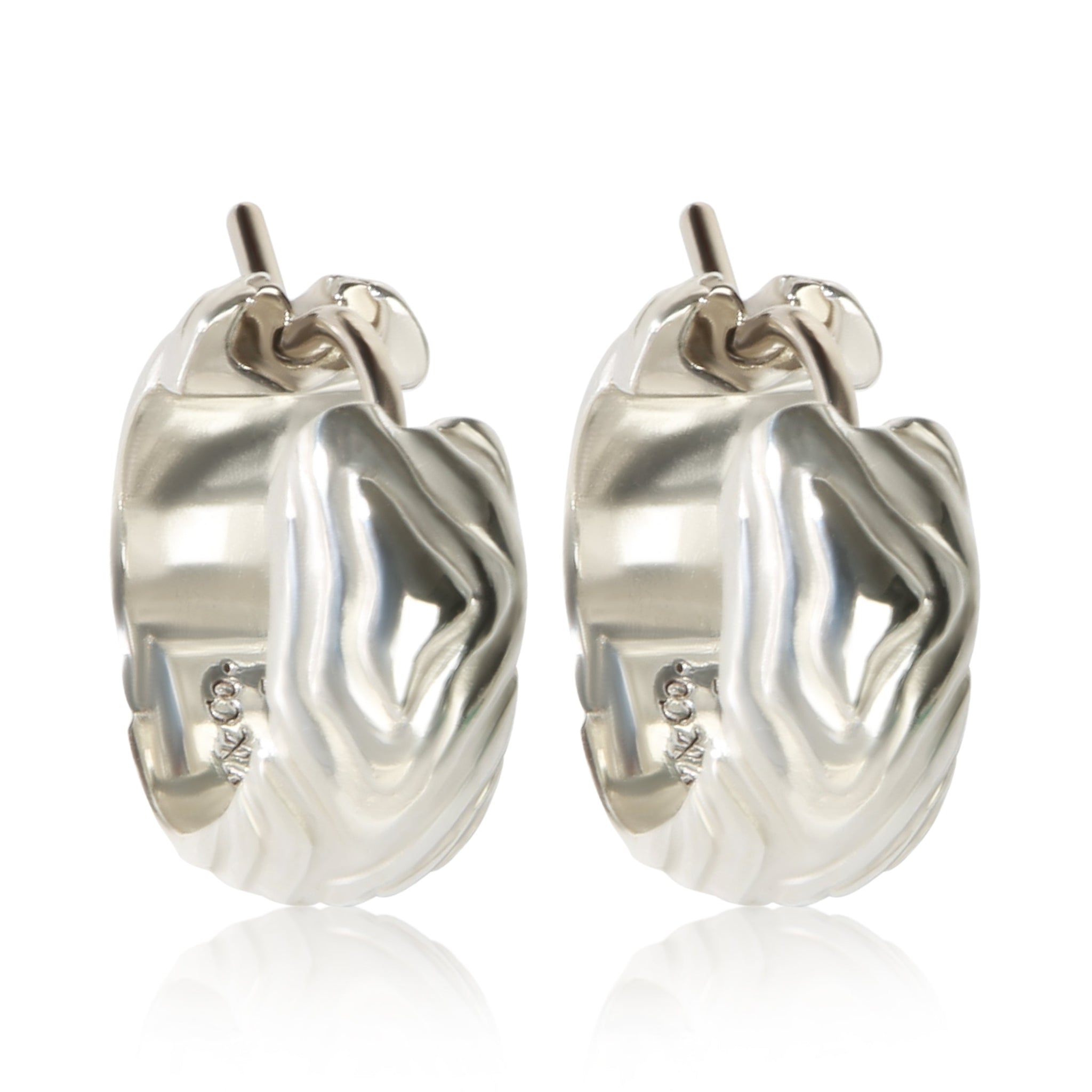 Sterling Silver Small Hoop Earrings