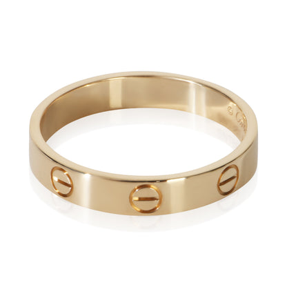 Yellow Gold Small Model Love Ring