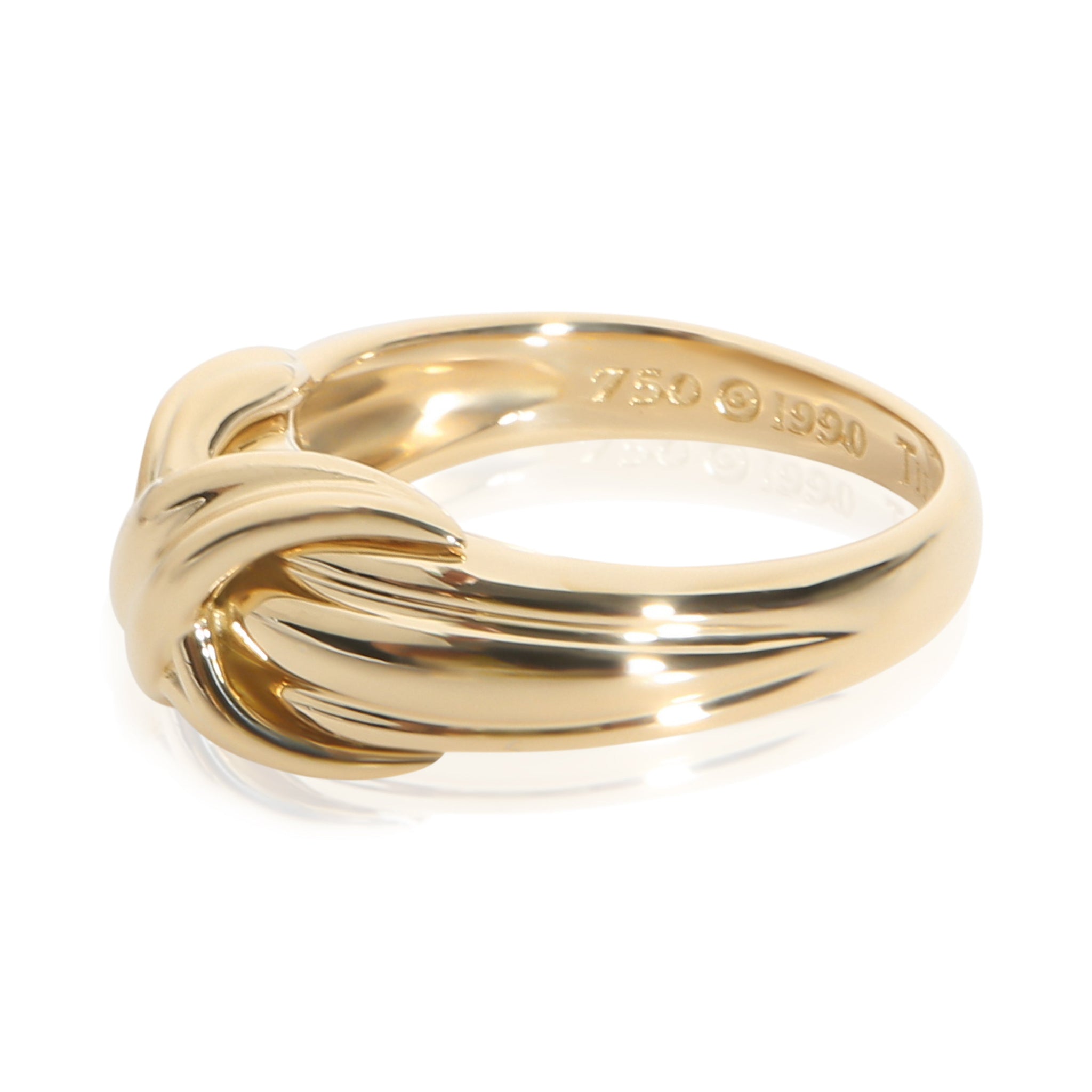 Yellow Gold Signature X Ring