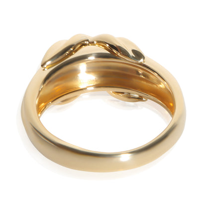 Yellow Gold Signature X Ring