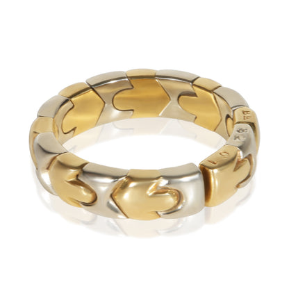 White Gold & Yellow Gold Alveare Flexible Ring