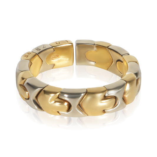 White Gold & Yellow Gold Alveare Flexible Ring