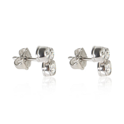 Platinum Diamond Bubble Earrings