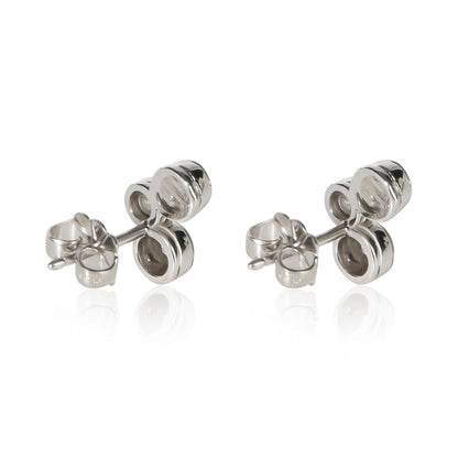 Platinum Diamond Bubble Earrings