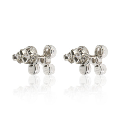 Platinum Diamond Bubble Earrings