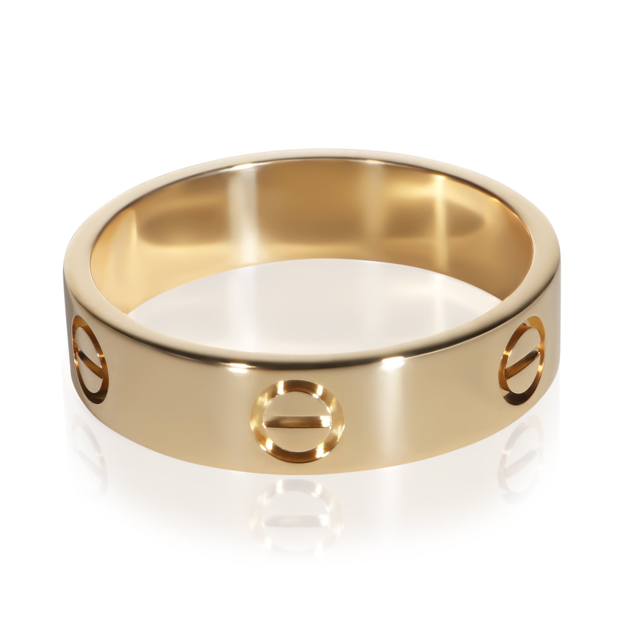Yellow Gold Love Ring
