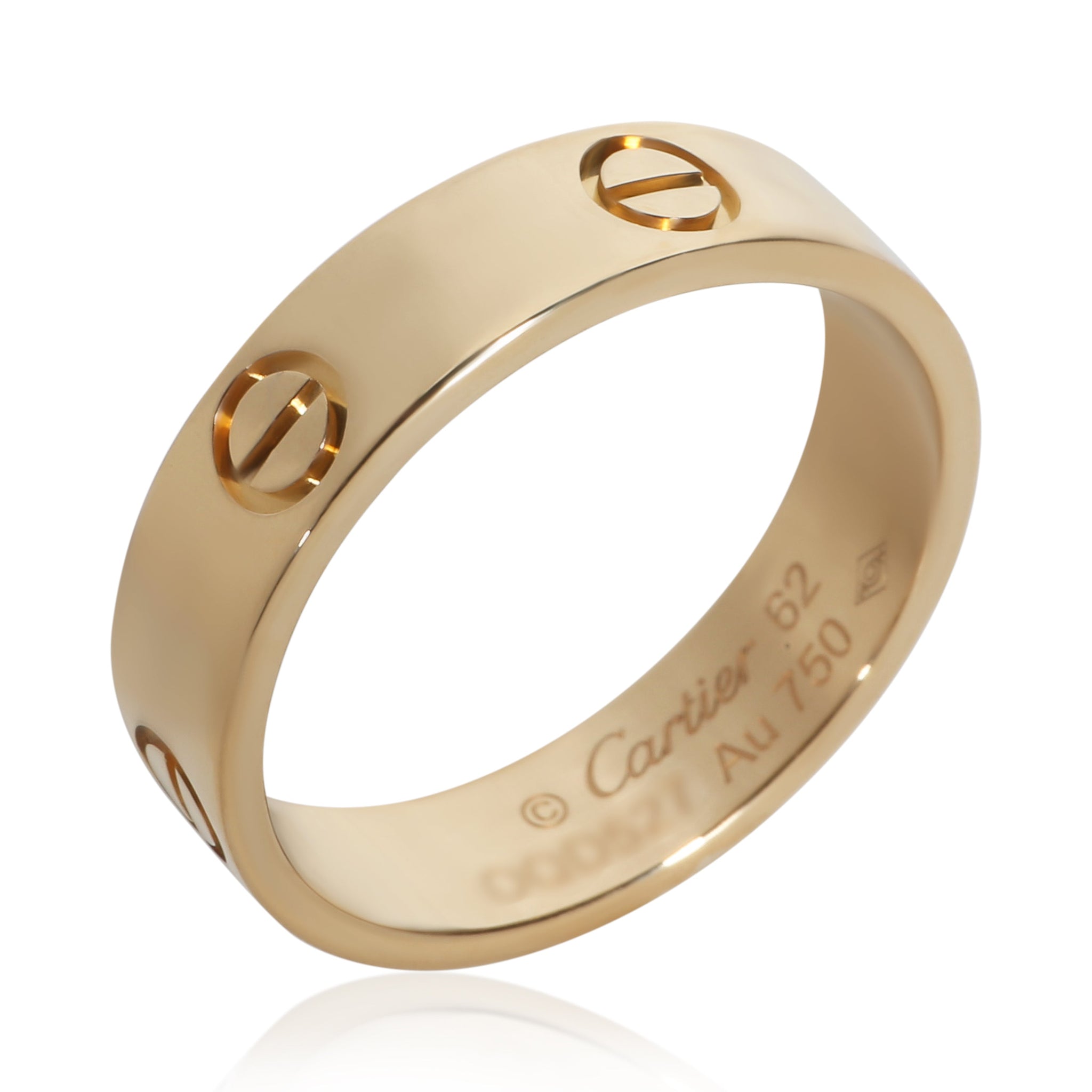 Yellow Gold Love Ring