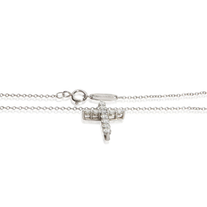Platinum Diamond Cross Pendant