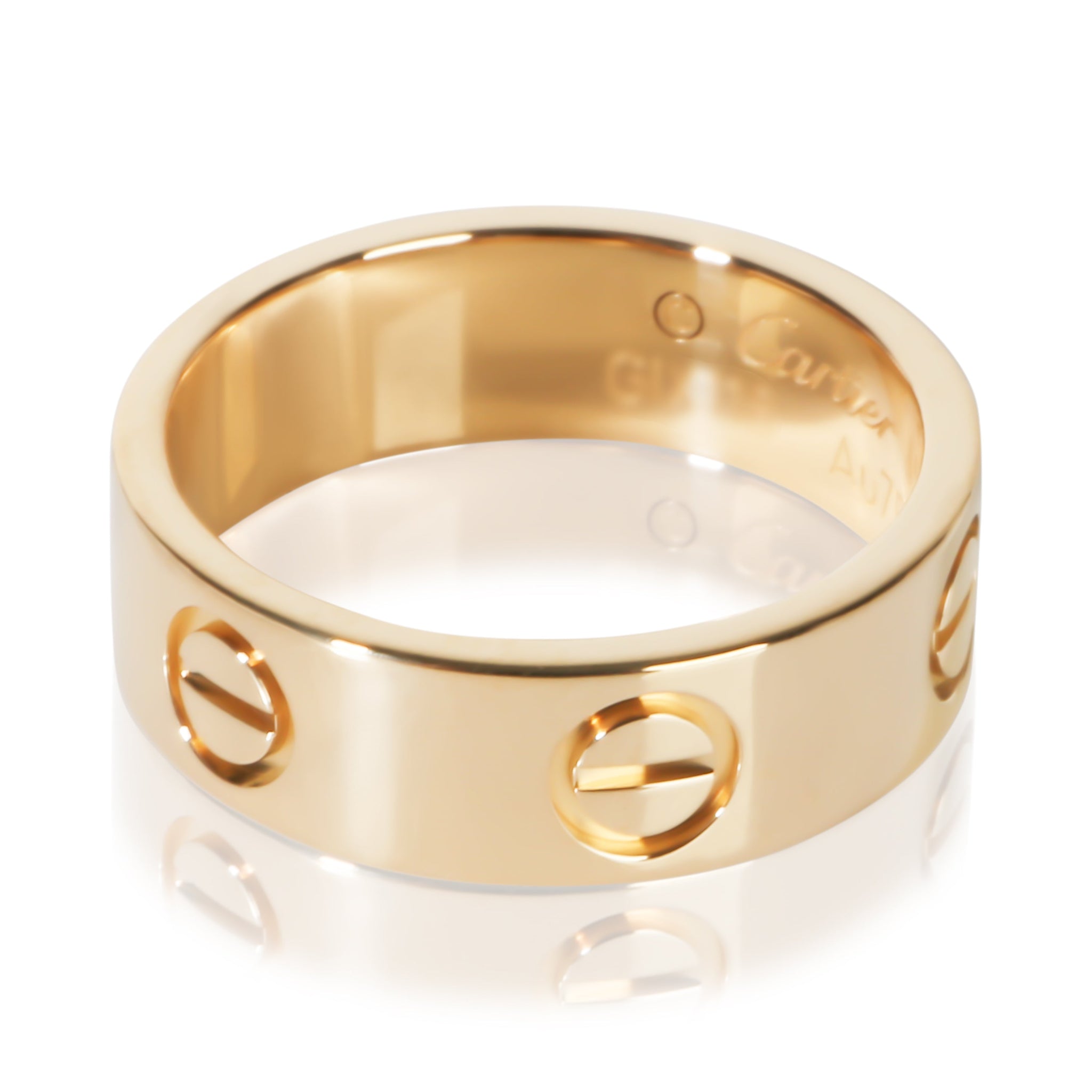 Yellow Gold Love Ring