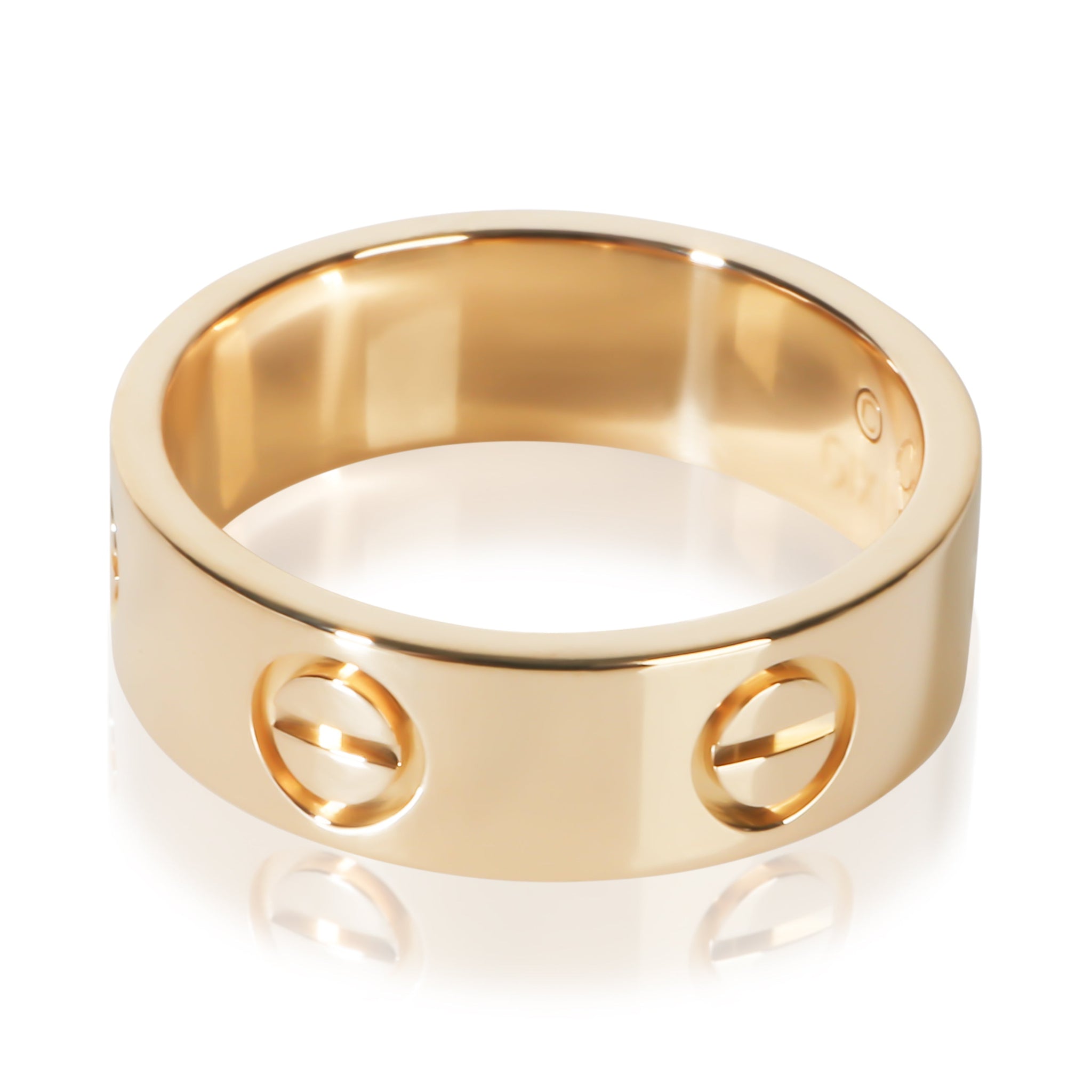 Yellow Gold Love Ring