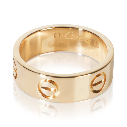 Yellow Gold Love Ring
