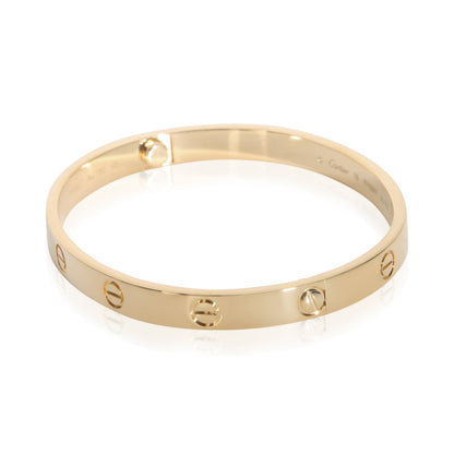 Yellow Gold Love Bracelet