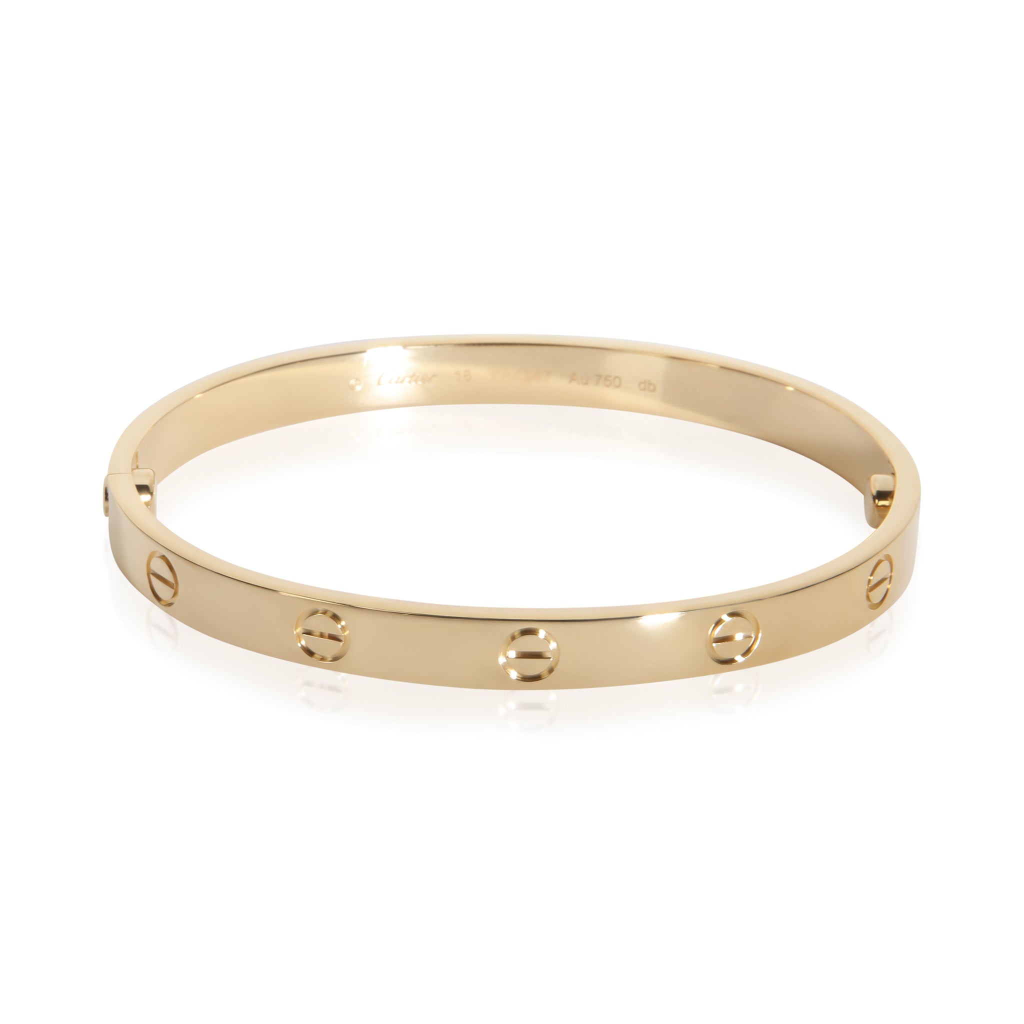 Yellow Gold Love Bracelet