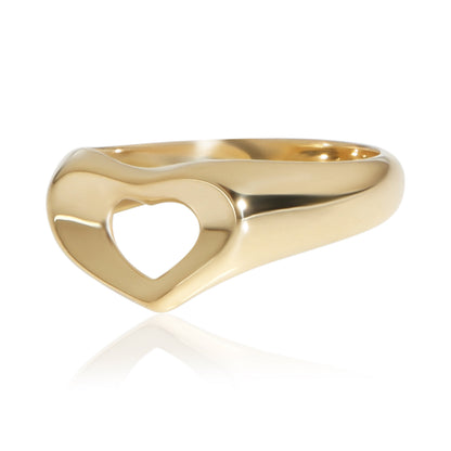 Yellow Gold Vintage Elsa Peretti Open Heart Ring
