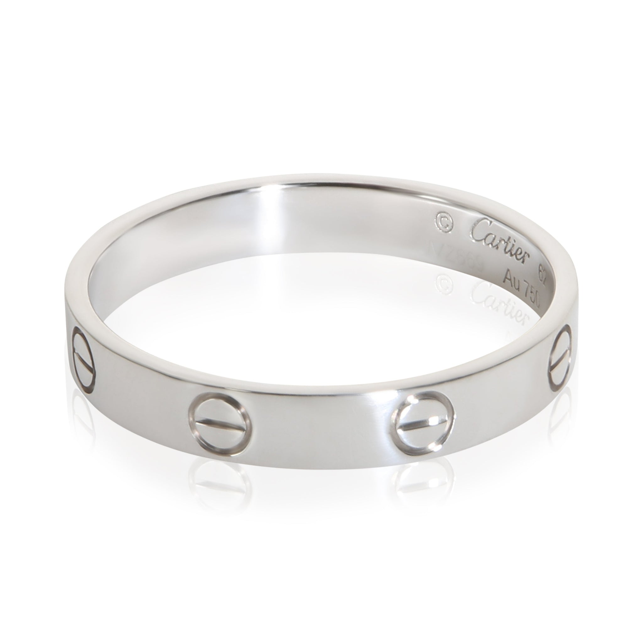 White Gold Small Model Love Ring