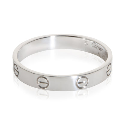 White Gold Small Model Love Ring