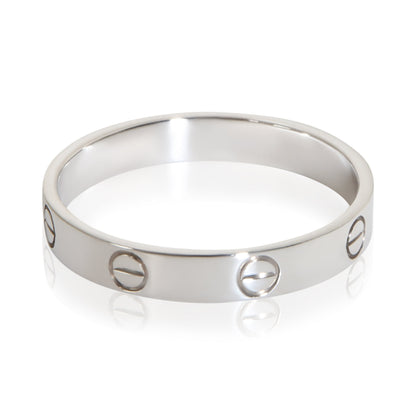 White Gold Small Model Love Ring
