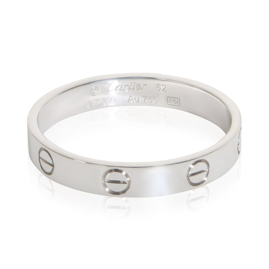 White Gold Small Model Love Ring