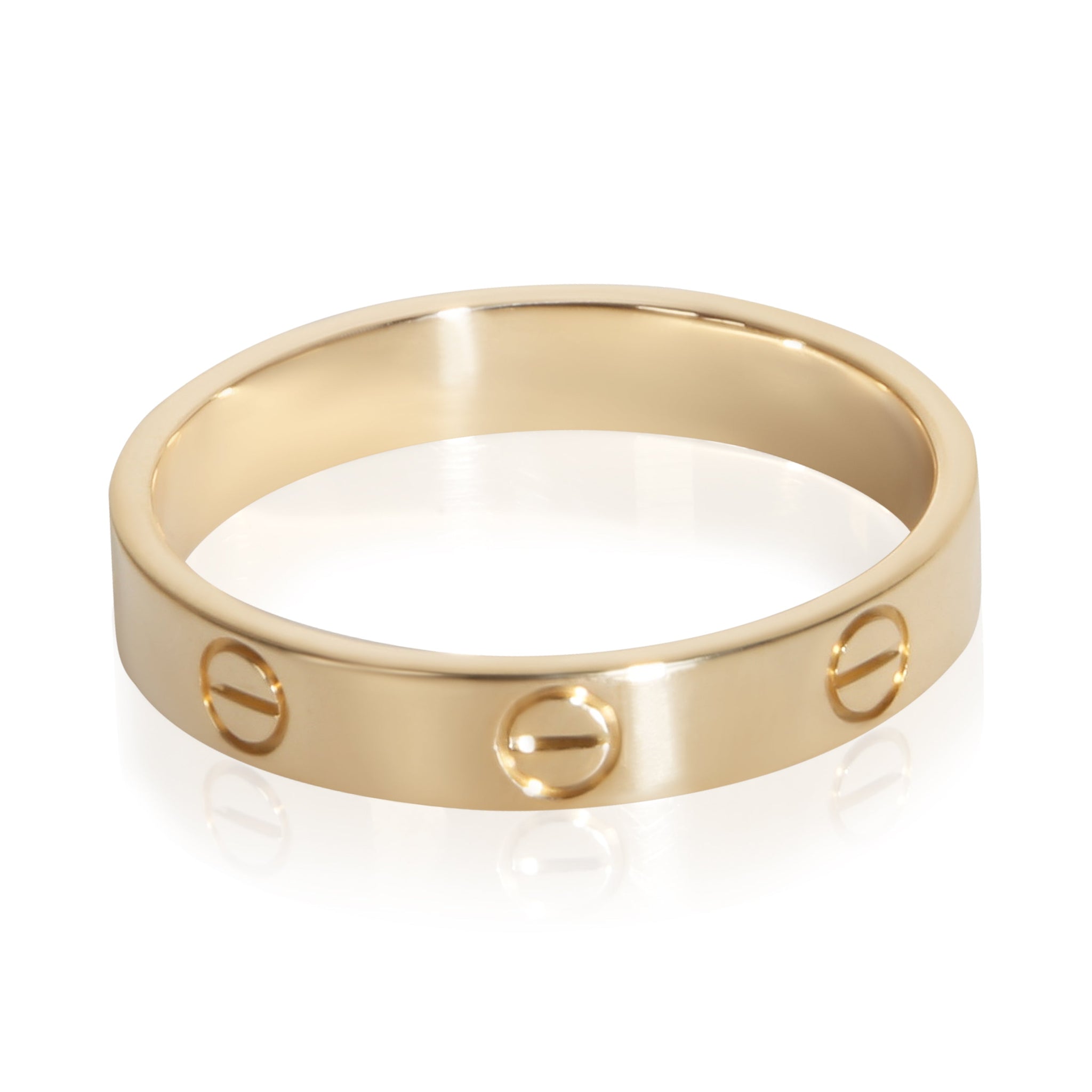 Yellow Gold Small Model Love Ring