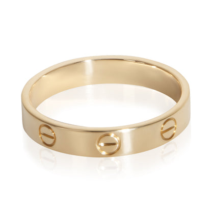 Yellow Gold Small Model Love Ring