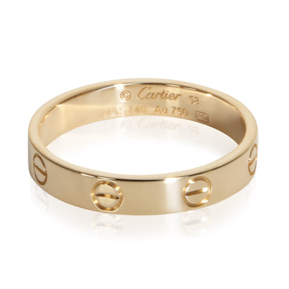 Yellow Gold Small Model Love Ring