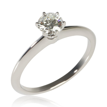 0.61 ct Round Brilliant Diamond Engagement Ring