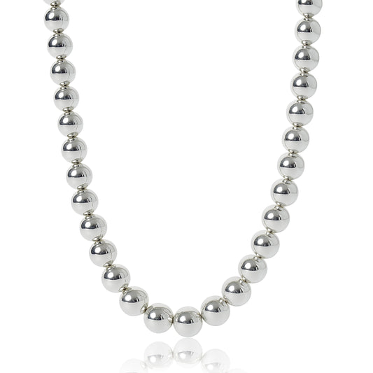 Sterling Silver HardWear Graduating Ball Necklace