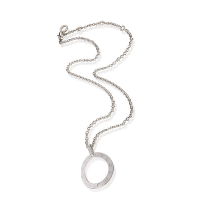White Gold Diamond Bvlgari Bvlgari Circle Pendant