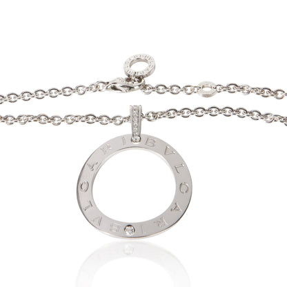 White Gold Diamond Bvlgari Bvlgari Circle Pendant