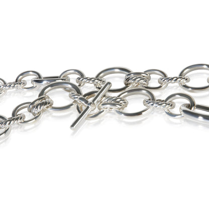 Sterling Silver Diamond Mercer Necklace