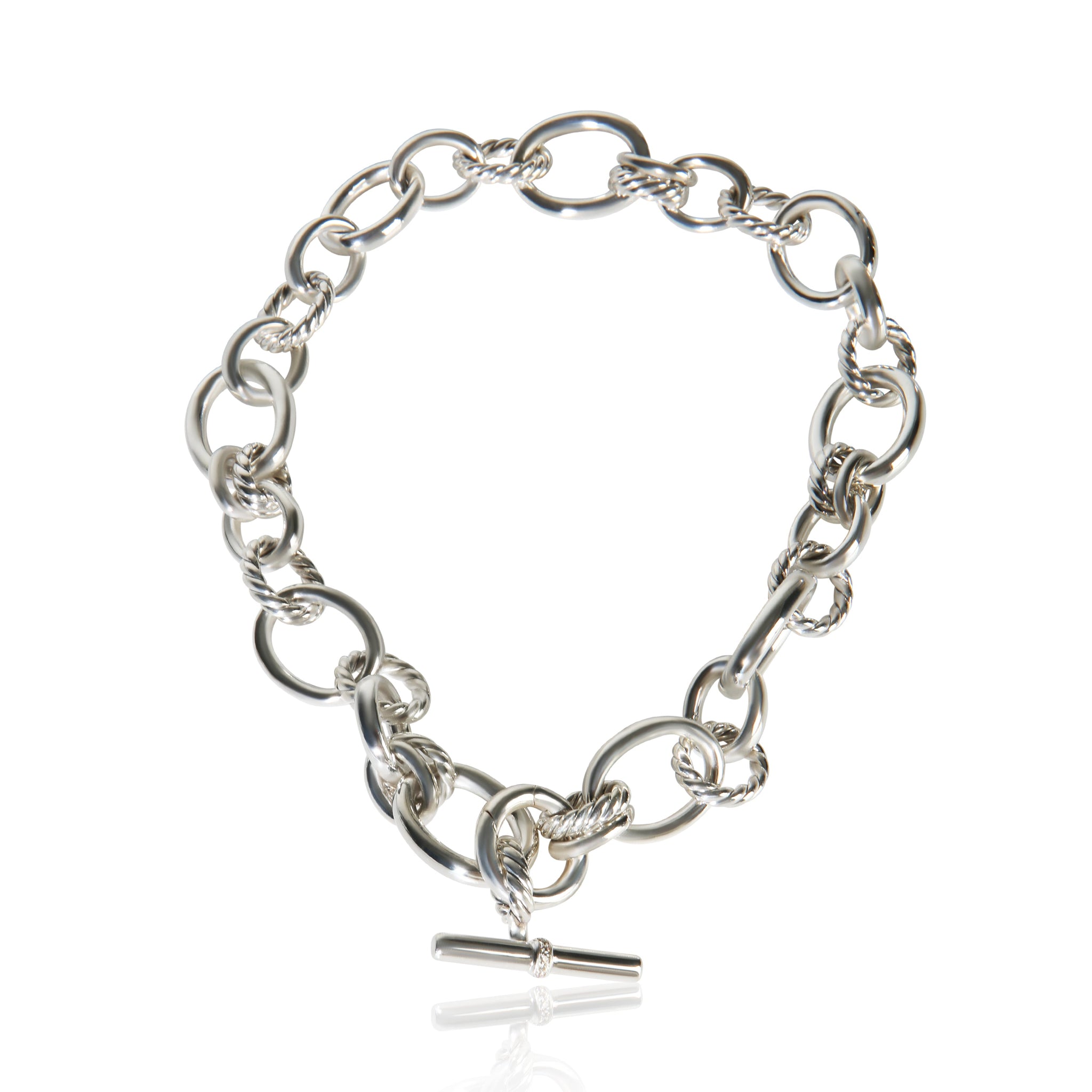 Sterling Silver Diamond Mercer Necklace