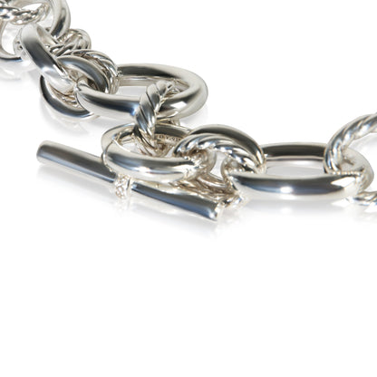 Sterling Silver Diamond Mercer Necklace