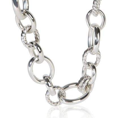 Sterling Silver Diamond Mercer Necklace