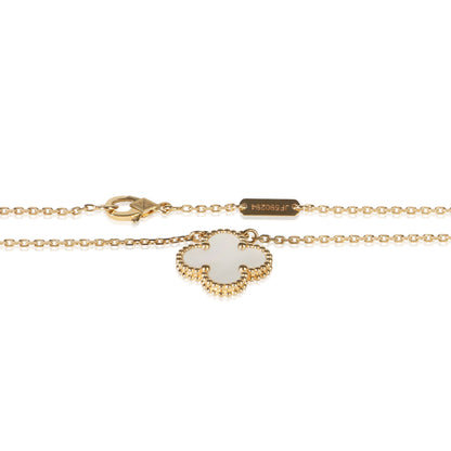 Yellow Gold Vintage Alhambra Pendant
