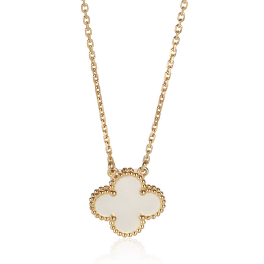 Yellow Gold Vintage Alhambra Pendant