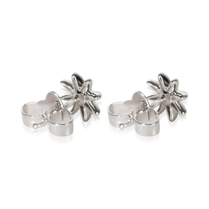 Sterling Silver Diamond Petite Starburst