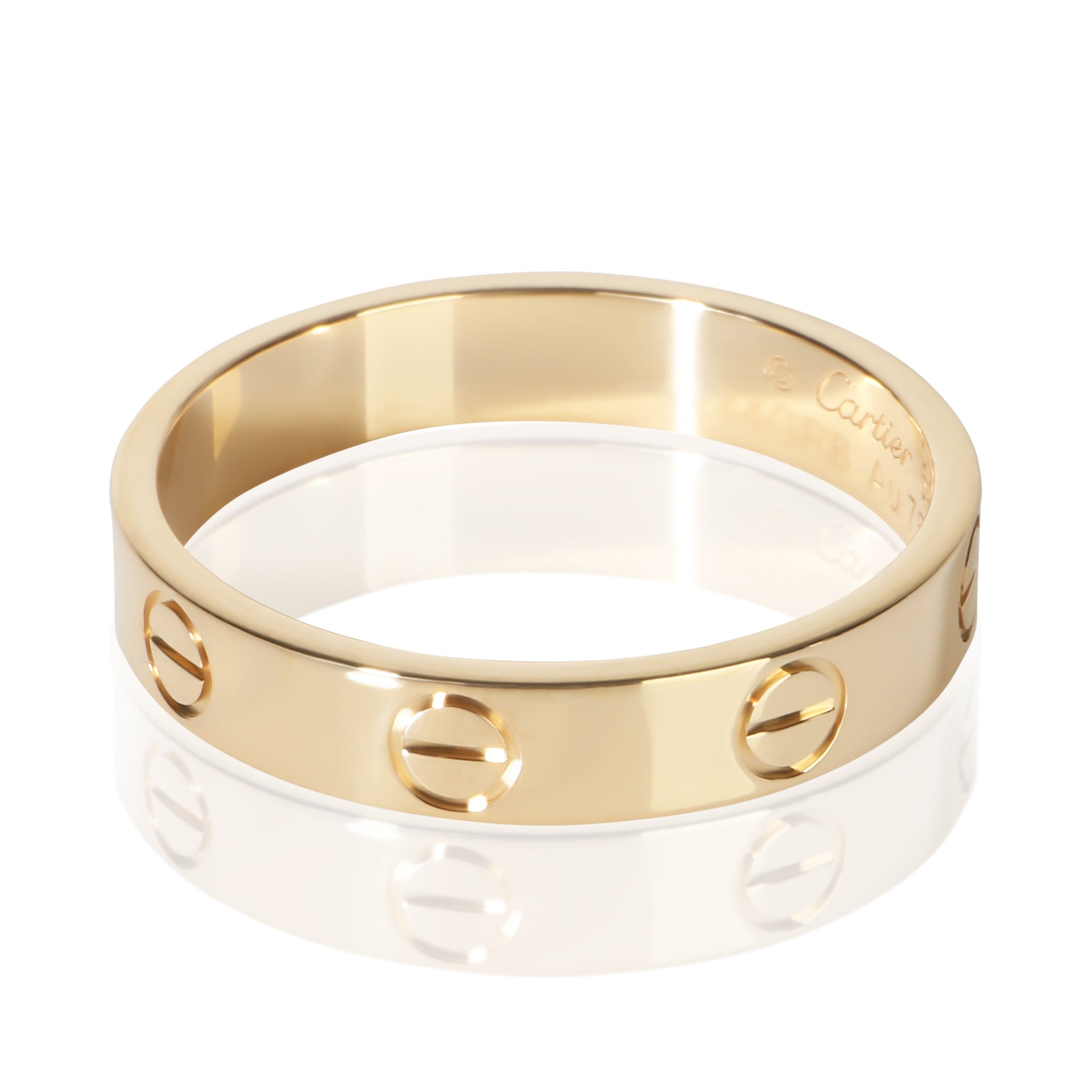 Yellow Gold Small Model Love Ring