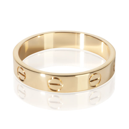 Yellow Gold Small Model Love Ring