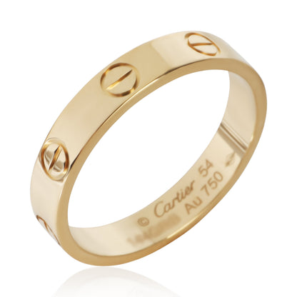 Yellow Gold Small Model Love Ring