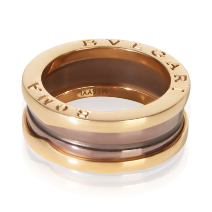 Rose Gold & Bronze Metal B.zero1 Ring