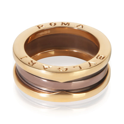 Rose Gold & Bronze Metal B.zero1 Ring
