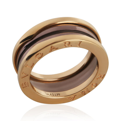 Rose Gold & Bronze Metal B.zero1 Ring