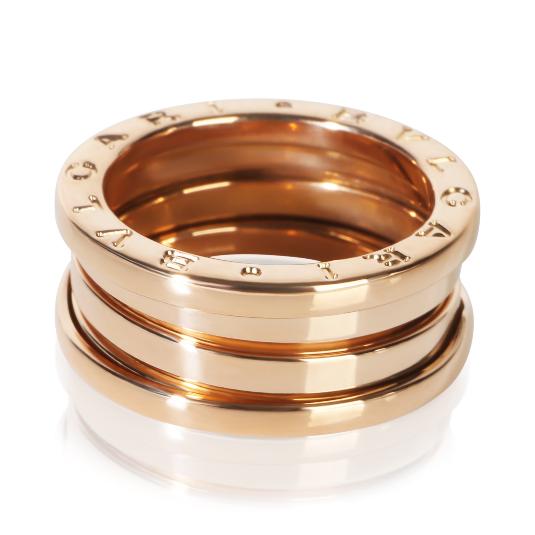Rose Gold B.zero1 Ring