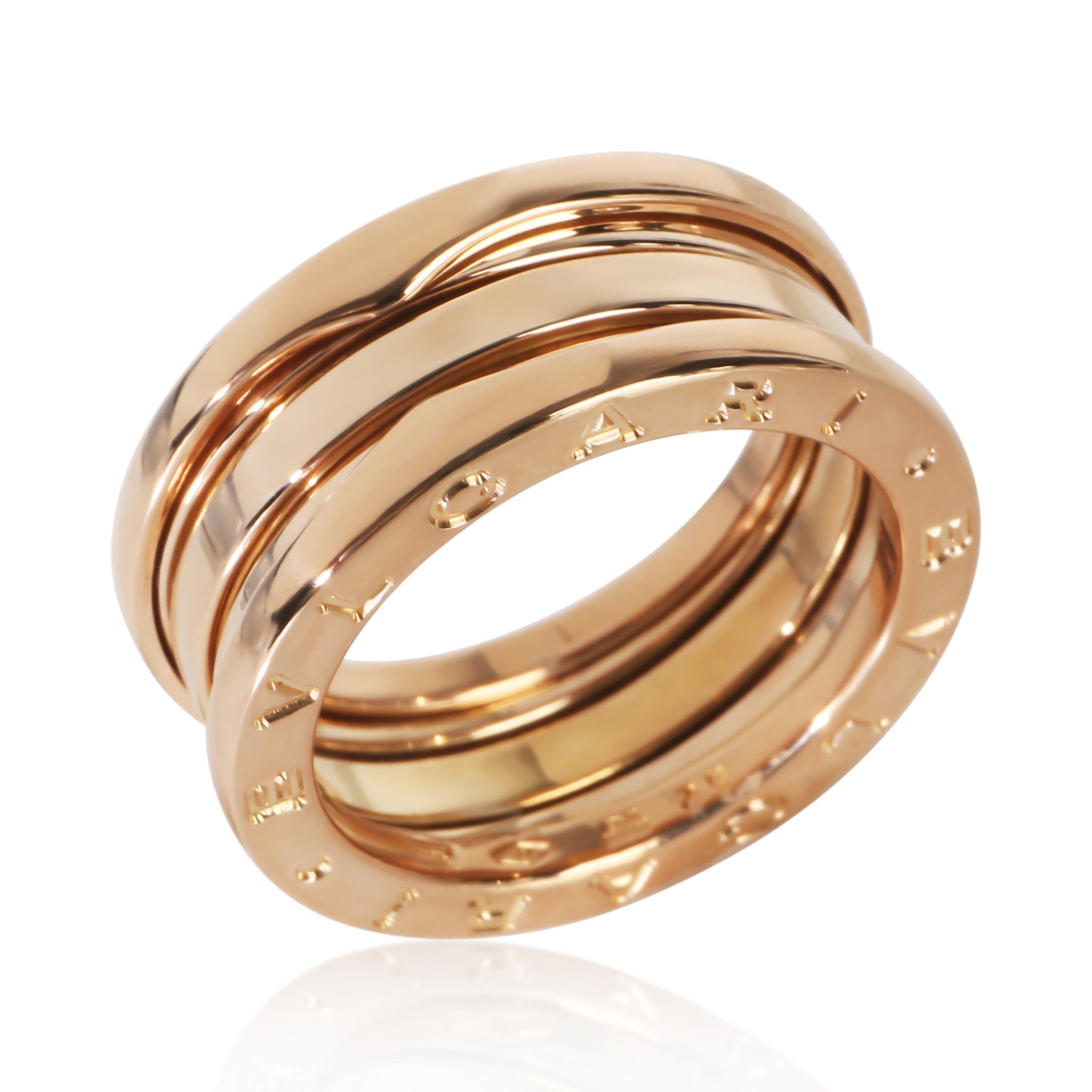 Rose Gold B.zero1 Ring
