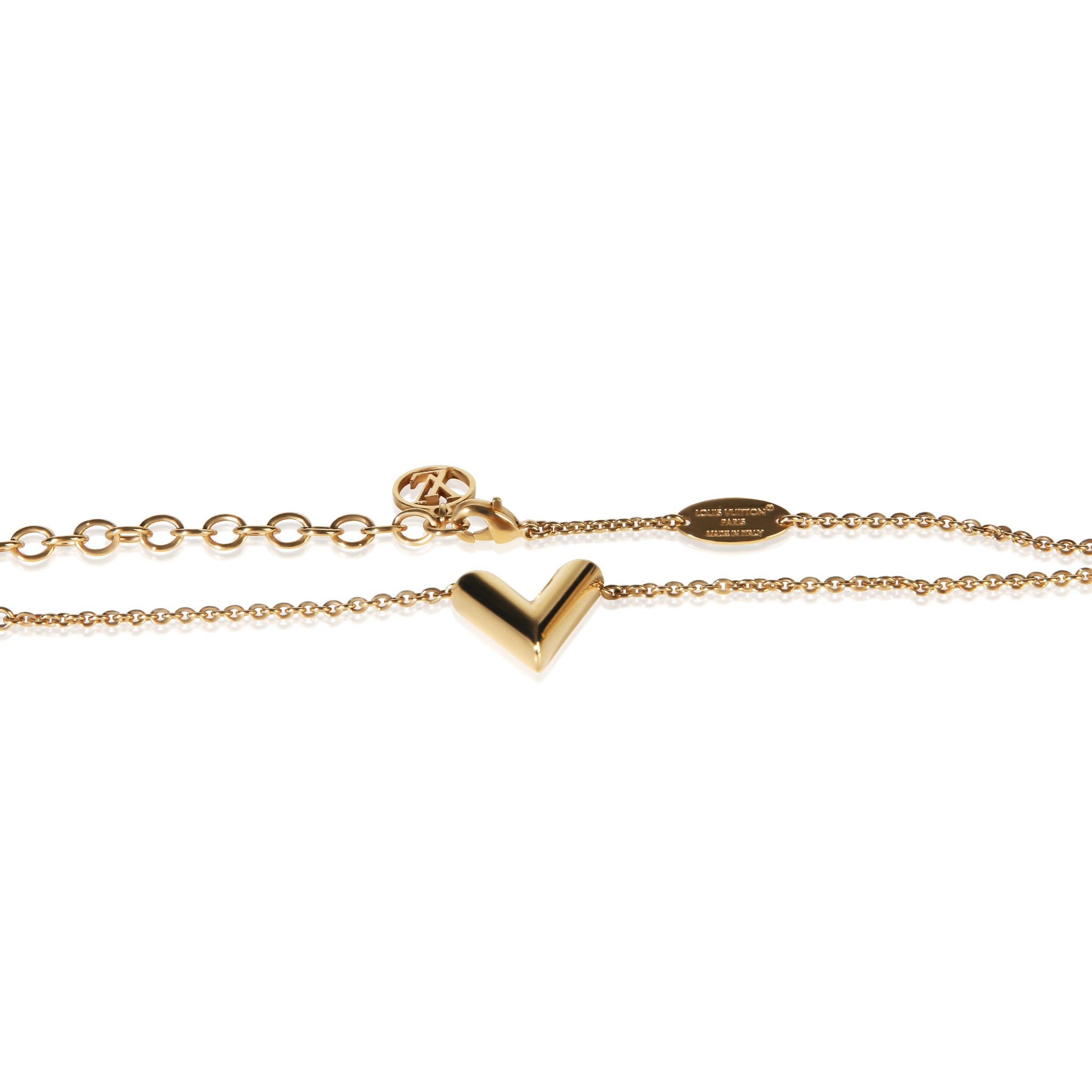 Gold-Plated Essential V Necklace