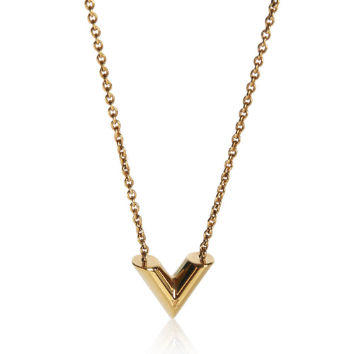 Gold-Plated Essential V Necklace