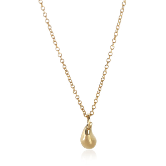 Yellow Gold Elsa Peretti Vintage Teardrop Pendant