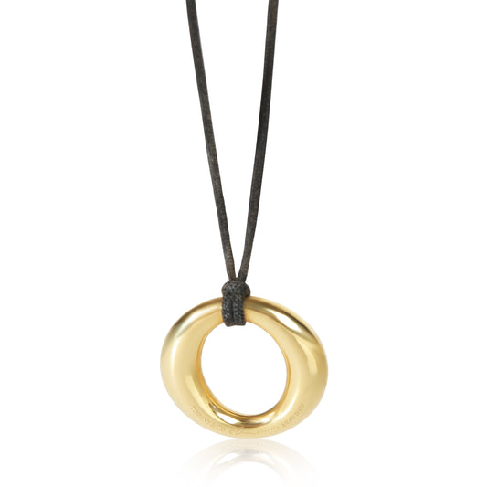 Yellow Gold Elsa Peretti Sevillana Pendant