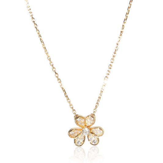 Yellow Gold Diamond Mini Model Frivole Pendant