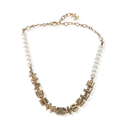 Gold-Plated 2022 Mademoiselle Necklace